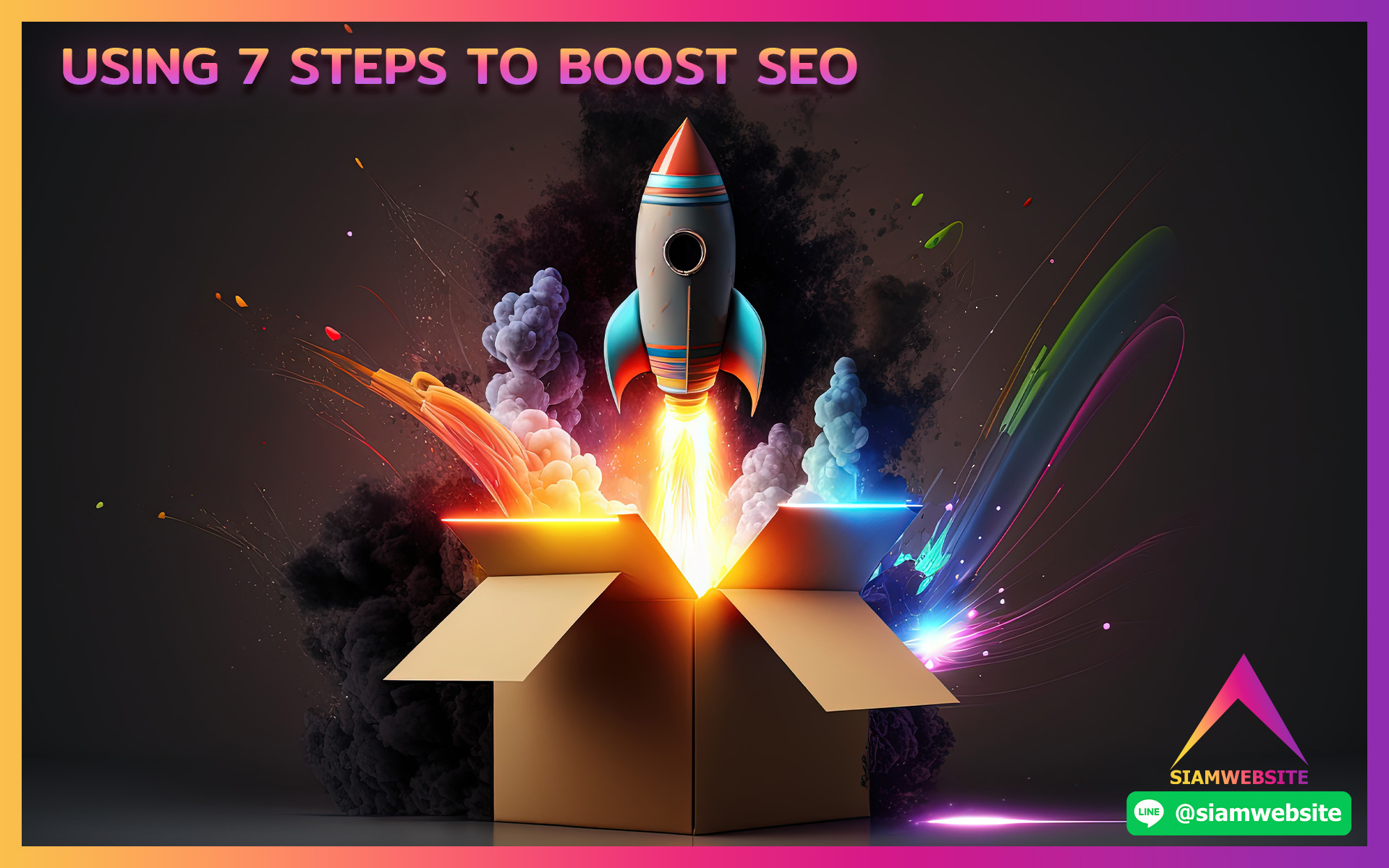 USING 7 STEPS TO BOOST SEO
